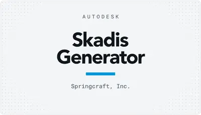 Skadis Generator — Autodesk plugin