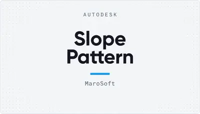 Slope Pattern — Autodesk plugin