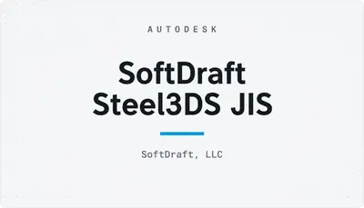 SoftDraft Steel3DS JIS — Autodesk plugin