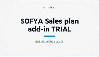 SOFYA Sales plan add-in TRIAL — Autodesk plugin