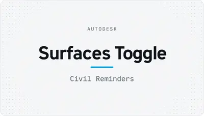 Surfaces Toggle — Autodesk plugin