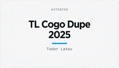 TL Cogo Dupe 2025 — Autodesk plugin