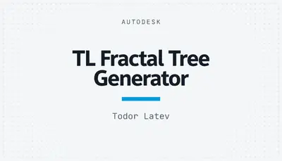 TL Fractal Tree Generator — Autodesk plugin