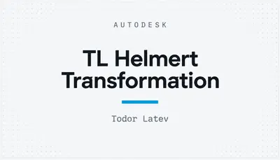 TL Helmert Transformation — Autodesk plugin