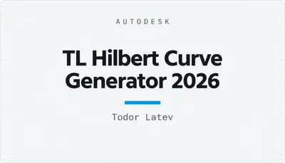 TL Hilbert Curve Generator 2026 — Autodesk plugin