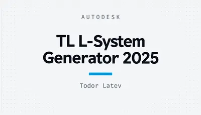 TL L-System Generator 2025 — Autodesk plugin