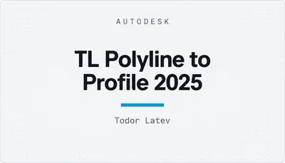 TL Polyline to Profile 2025 — Autodesk plugin