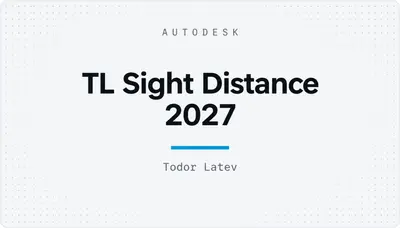 TL Sight Distance 2027 — Autodesk plugin