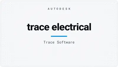 trace electrical — Autodesk plugin