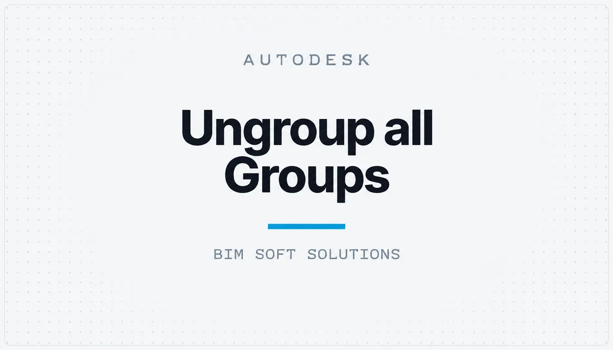 Ungroup all Groups — cover image