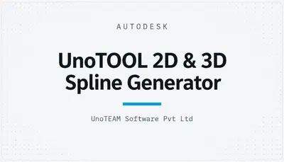 UnoTOOL 2D & 3D Spline Generator — Autodesk plugin