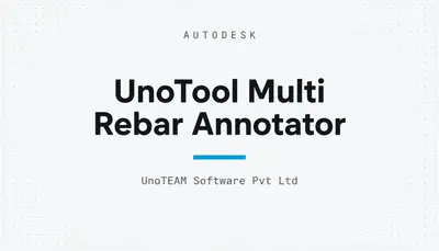 UnoTool Multi Rebar Annotator — Autodesk plugin