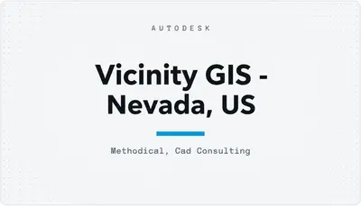 Vicinity GIS - Nevada, US — Autodesk plugin
