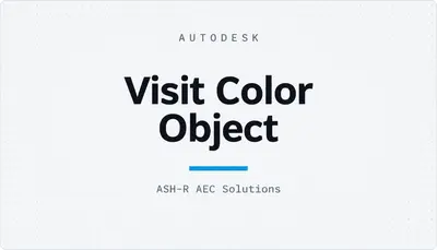 Visit Color Object — Autodesk plugin