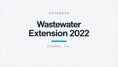 Wastewater Extension 2022 — Autodesk plugin