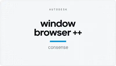 window browser ++ — Autodesk plugin