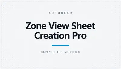 Zone View Sheet Creation Pro — Autodesk plugin
