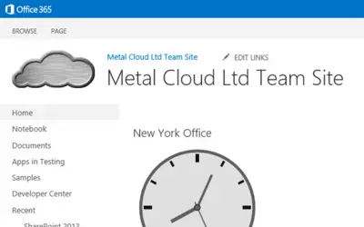 Analogue World Clock For SharePoint 2013 — Microsoft 365 plugin