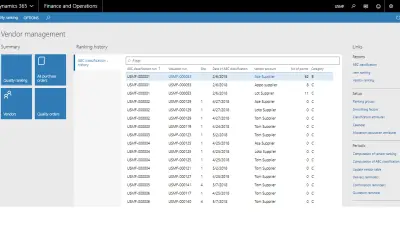 Avanade Advanced Vendor Management — Microsoft 365 plugin