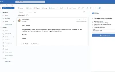 Axya — Microsoft 365 plugin