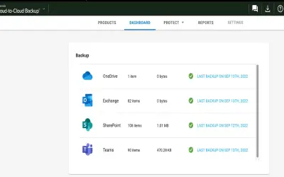 Barracuda Cloud-to-Cloud Backup — Microsoft 365 plugin