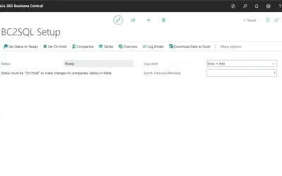 BC2SQL — Microsoft 365 plugin