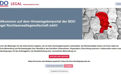 BDO Whistleblower Portal - SaaS — Microsoft 365 plugin