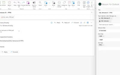 Bipsync for Outlook — Microsoft 365 plugin
