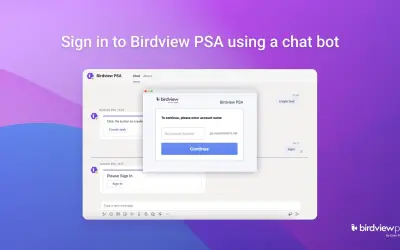 Birdview PSA — Microsoft 365 plugin