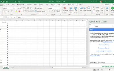 Bjorn's Word Clouds — Microsoft 365 plugin
