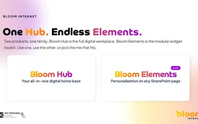 Bloom Intranet: Your Digital Happy Place — Microsoft 365 plugin