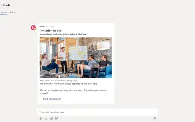 bob HR — Microsoft 365 plugin