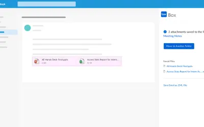 Box for Outlook — Microsoft 365 plugin