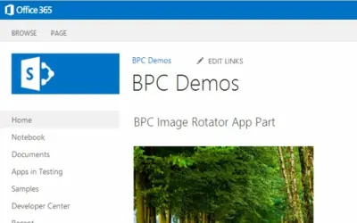 BPC Image Rotator — Microsoft 365 plugin