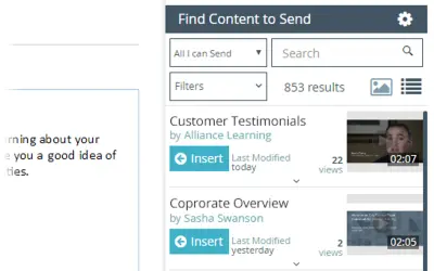 Brainshark for Outlook — Microsoft 365 plugin