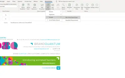 BrandMail: Consistent Email Signatures — Microsoft 365 plugin