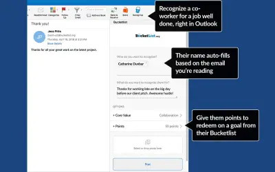 Bucketlist — Microsoft 365 plugin