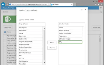Bulk Edit — Microsoft 365 plugin
