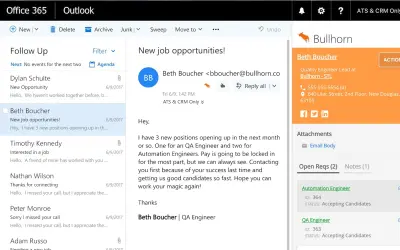 Bullhorn for Email — Microsoft 365 plugin