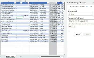 Businessmap for Excel — Microsoft 365 plugin