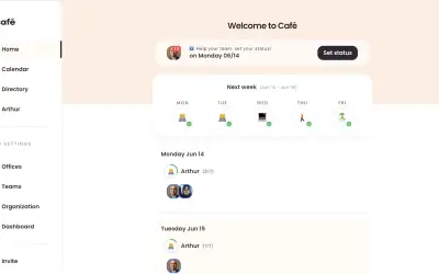 Café - Meet your teammates — Microsoft 365 plugin