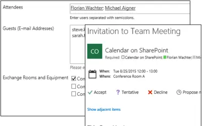 Calendar E-mail Extension for Office 365 — Microsoft 365 plugin