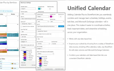 Calendar Plus by Bamboo — Microsoft 365 plugin