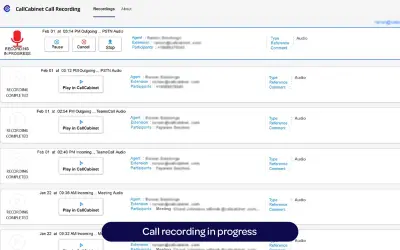 CallCabinet Compliance Call Recording and Analytics — Microsoft 365 plugin