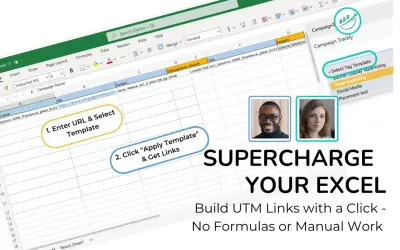 CampaignTrackly UTM Builder for Excel — Microsoft 365 plugin