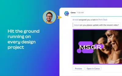 Canva. — Microsoft 365 plugin