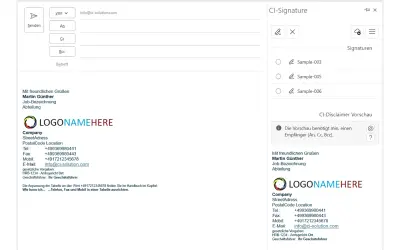 CI-Signature — Microsoft 365 plugin