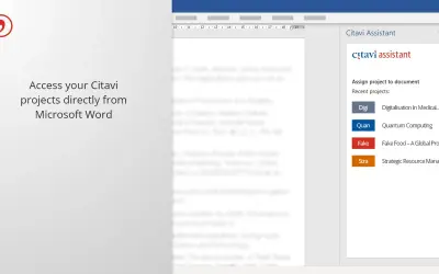 Citavi Assistant Beta — Microsoft 365 plugin