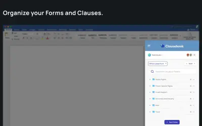 Clausebook — Microsoft 365 plugin