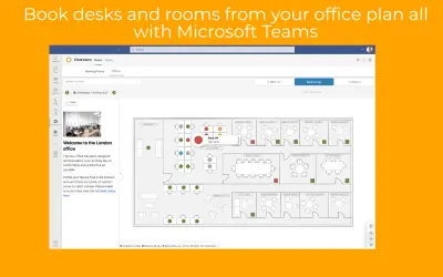 Clearooms Desk and Room Booking — Microsoft 365 plugin